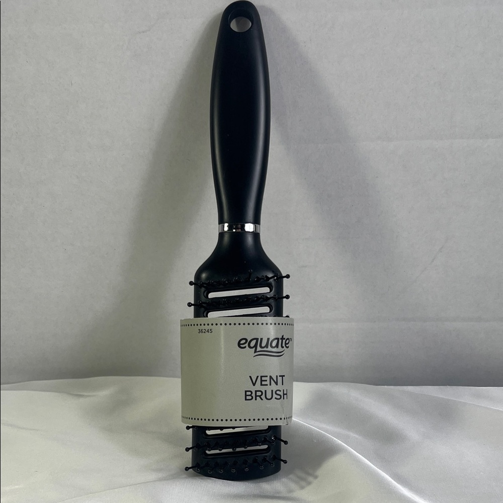 Equate Black Vent Brush For Men &‎ Women New